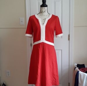 Boden Red Eve Dress